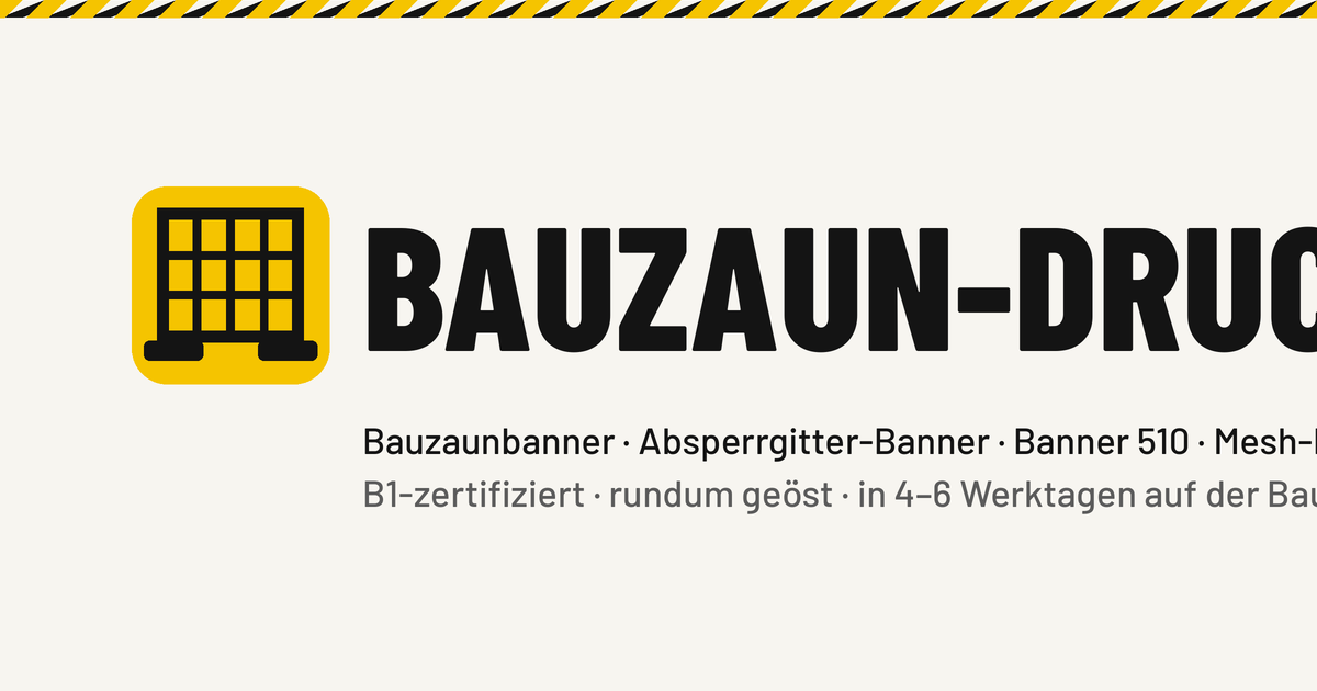 Banner-Materialien