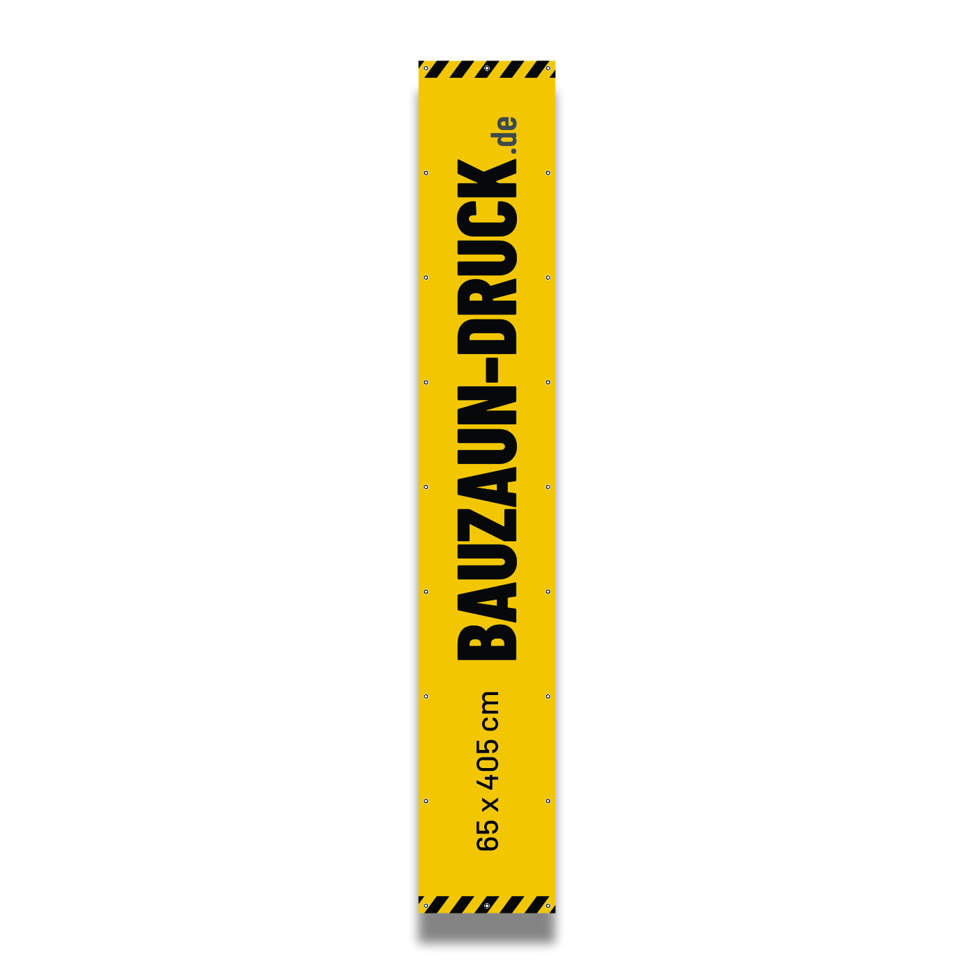 Gerüstbanner 65 × 405 cm von Bauzaun-Druck.de