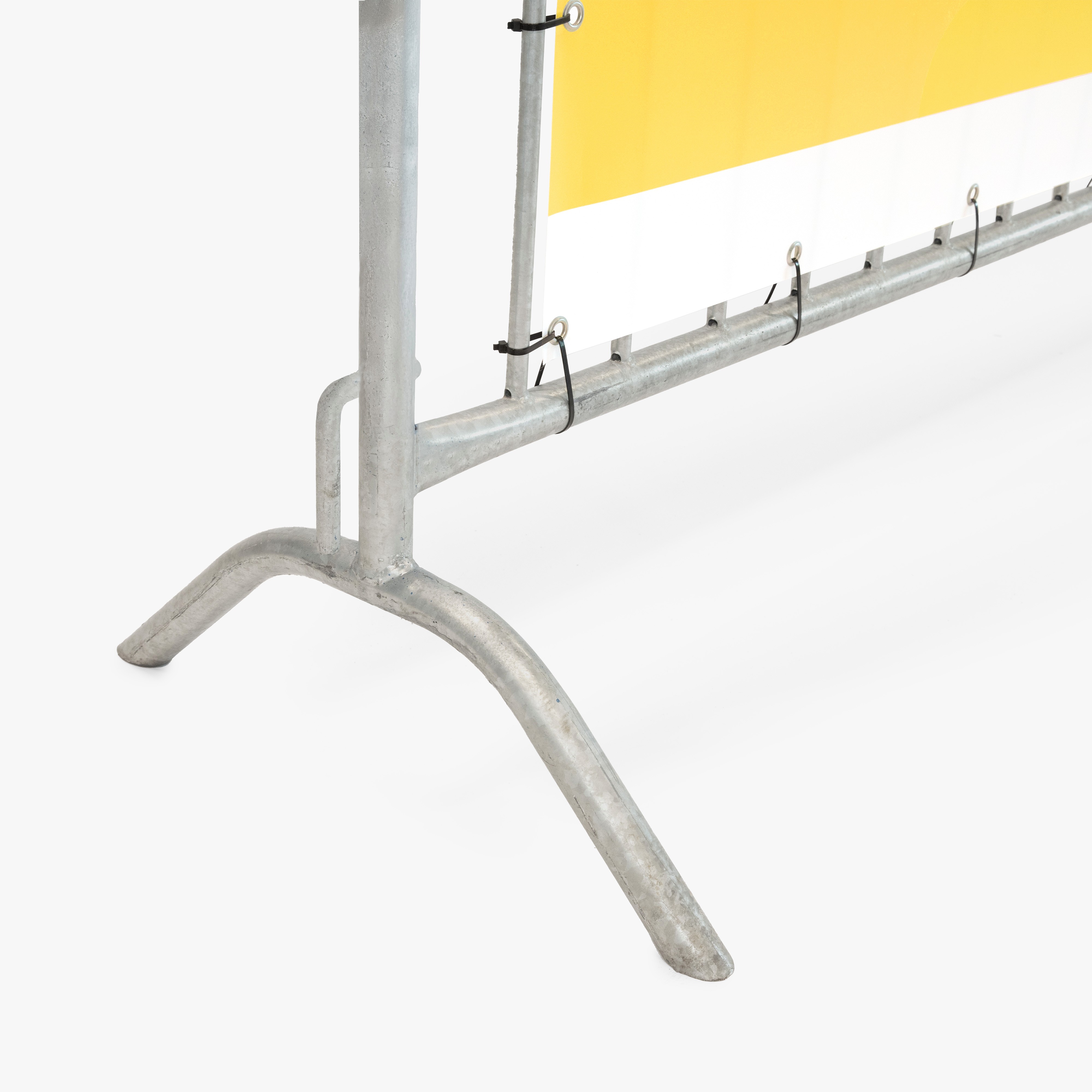 Absperrgitter-Banner